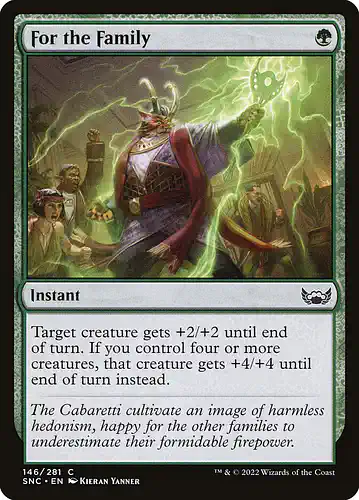 For the Family - snc Spoiler