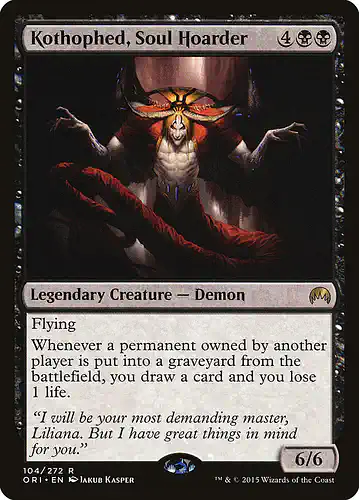 Kothophed, Soul Hoarder - ori Spoiler