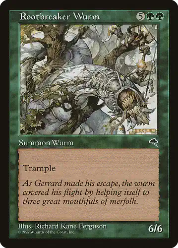 Rootbreaker Wurm - tmp Spoiler