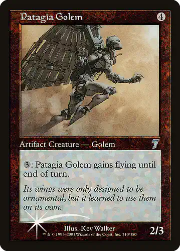 Patagia Golem - 7ed Spoiler