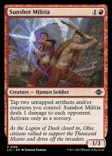 Sunshot Militia - lci Spoiler