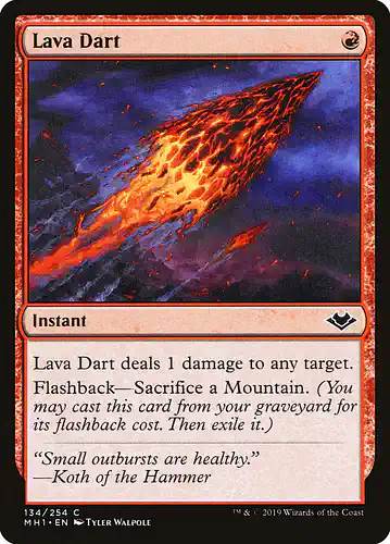 Lava Dart - mh1 Spoiler