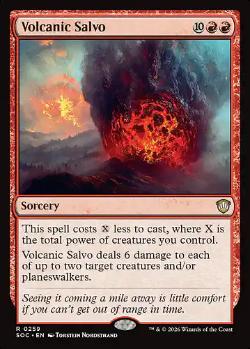 Volcanic Salvo - soc Spoiler
