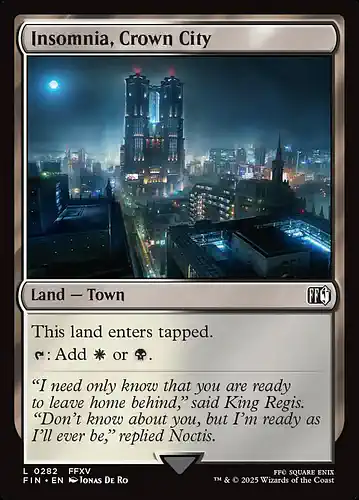 Insomnia, Crown City - fin Spoiler