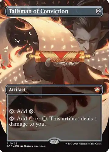 Talisman of Conviction - soc Spoiler