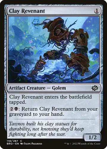 Clay Revenant - bro Spoiler