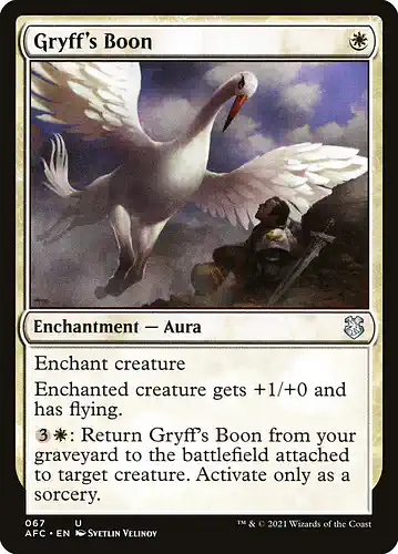 Gryff's Boon - afc Spoiler