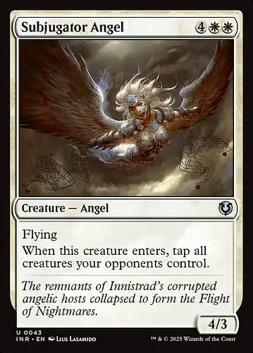 Subjugator Angel - inr Spoiler