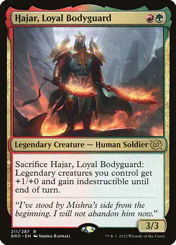 Hajar, Loyal Bodyguard - bro Spoiler