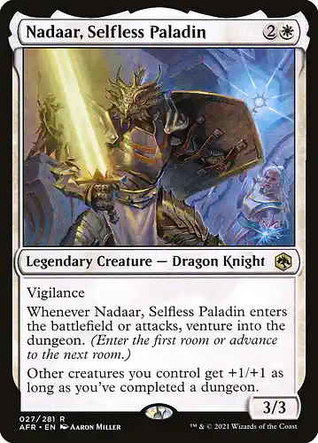 Nadaar, Selfless Paladin - afr Spoiler