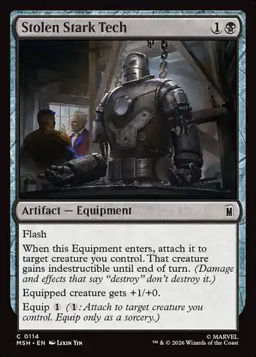 Stolen Stark Tech - msh Spoiler