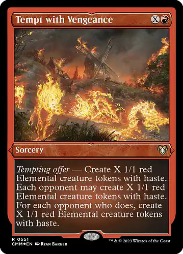 Tempt with Vengeance - cmm Spoiler