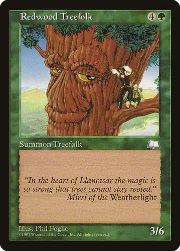 Redwood Treefolk - wth Spoiler