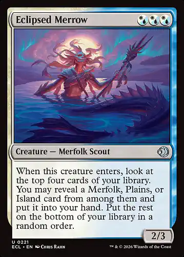 Eclipsed Merrow - ecl Spoiler