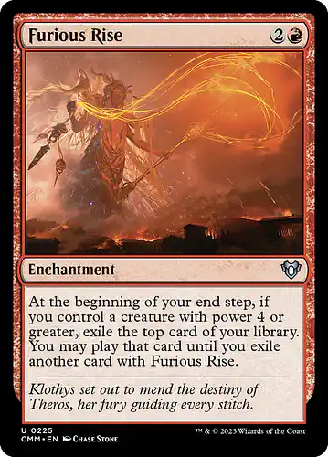 Furious Rise - cmm Spoiler