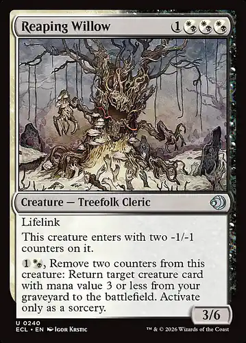 Reaping Willow - ecl Spoiler