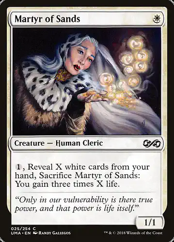 Martyr of Sands - uma Spoiler