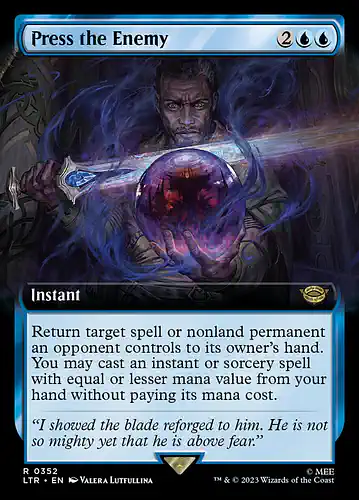 Press the Enemy - ltr Spoiler