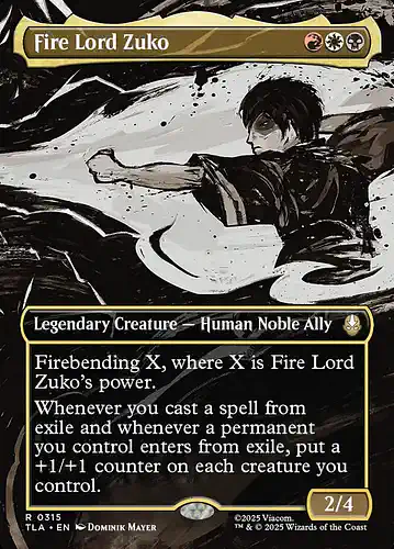 Fire Lord Zuko - tla Spoiler