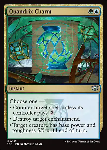 Quandrix Charm - sos Spoiler