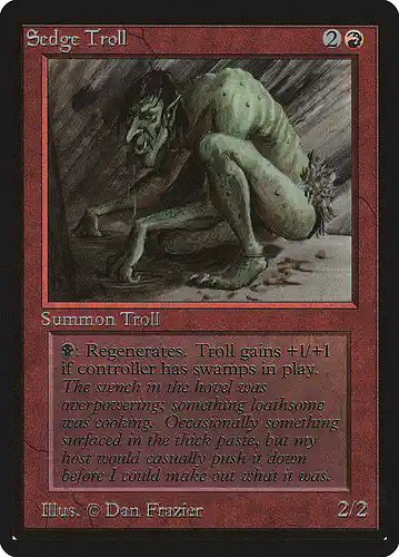 Sedge Troll - leb Spoiler