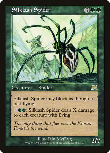 Silklash Spider - ons Spoiler