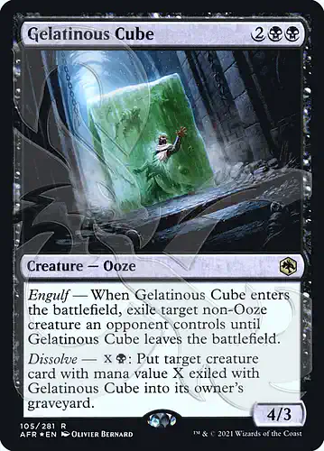 Gelatinous Cube - afr Spoiler