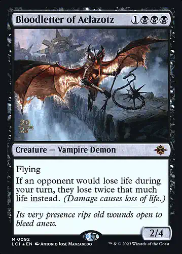 Bloodletter of Aclazotz - lci Spoiler