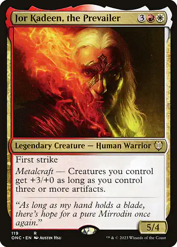 Jor Kadeen, the Prevailer - onc Spoiler