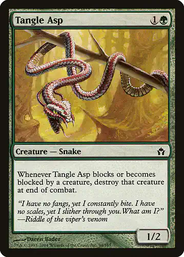 Tangle Asp - 5dn Spoiler