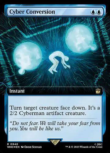 Cyber Conversion - who Spoiler