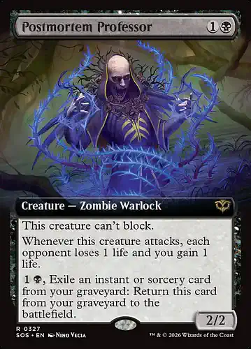 Postmortem Professor - sos Spoiler
