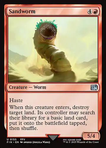 Sandworm - fin Spoiler