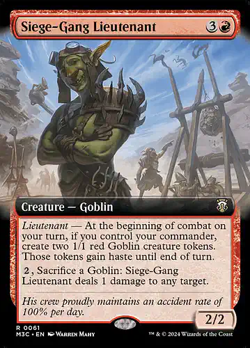 Siege-Gang Lieutenant - m3c Spoiler