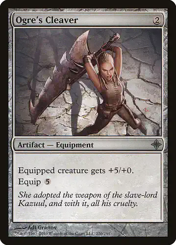 Ogre's Cleaver - roe Spoiler