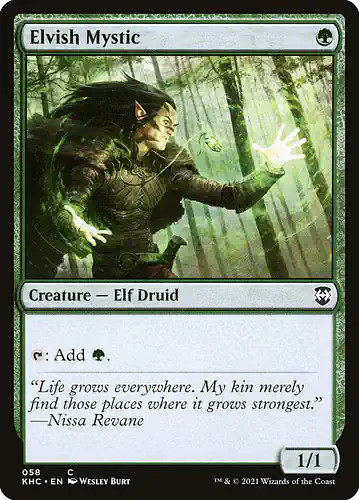 Elvish Mystic - khc Spoiler