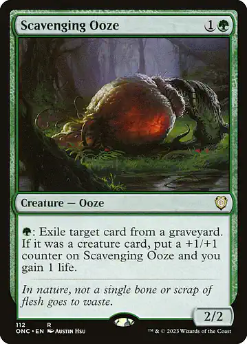Scavenging Ooze - onc Spoiler