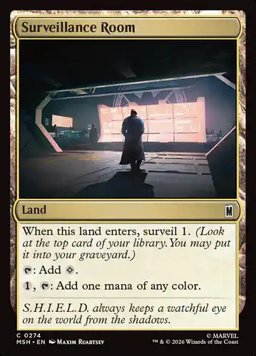 Surveillance Room - msh Spoiler