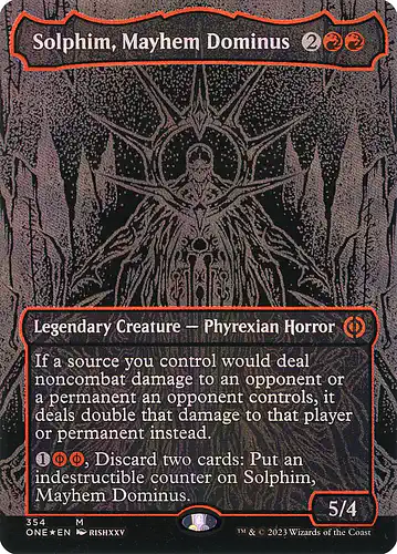 Solphim, Mayhem Dominus - one Spoiler