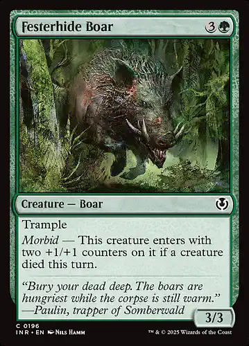 Festerhide Boar - inr Spoiler