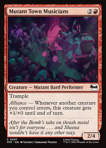 Mutant Town Musicians - tmt Spoiler