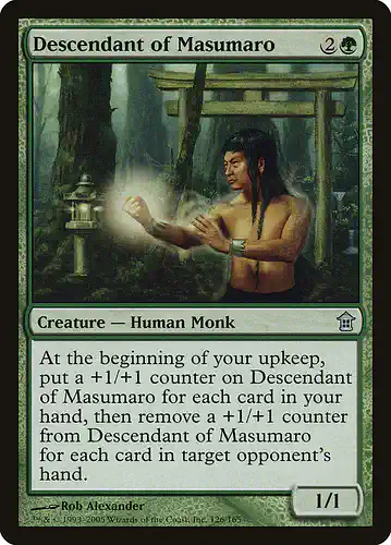 Descendant of Masumaro - sok Spoiler