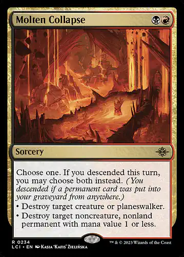 Molten Collapse - lci Spoiler