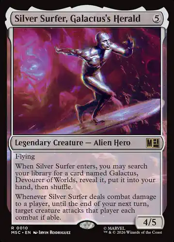 Silver Surfer, Galactus's Herald - msc Spoiler