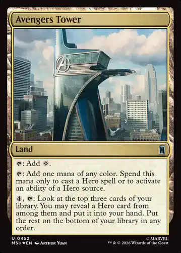 Avengers Tower - msh Spoiler