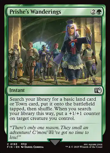 Prishe's Wanderings - fin Spoiler