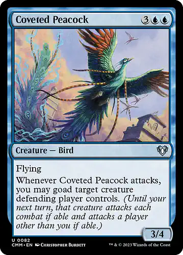 Coveted Peacock - cmm Spoiler