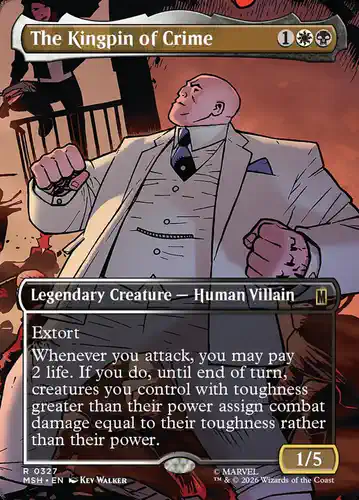 The Kingpin of Crime - msh Spoiler