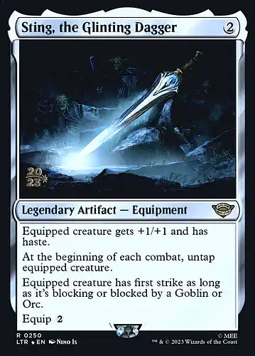 Sting, the Glinting Dagger - ltr Spoiler