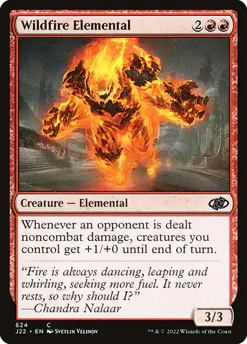 Wildfire Elemental - j22 Spoiler